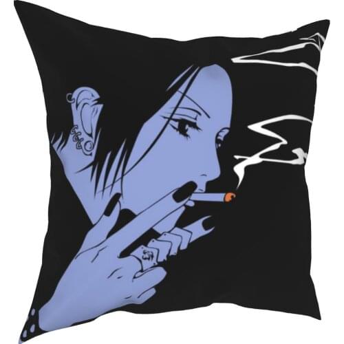 Nana Osaki Anime Pillowcase Soft Fabric Cushion Cover Decor Pillow Case Cover Home Square 18"