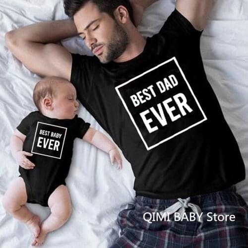 Daddy and Me Shirts Matching Dad Shirts Best Dad Ever Best Baby Ever Fathers Day Shirts Our First Fathers Day Shirts First Tees
