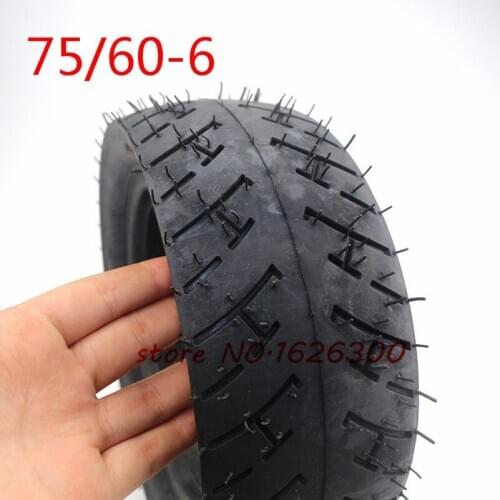 Hot sale 75/60-6 Electric Gas Scooter tires tubeless vacuum tyres75/60-6 vacuum tyres for assembly motor hub