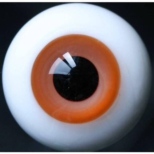 [wamami] 14mm Orange For BJD AOD DOD Doll Dollfie Black Pupil Glass Eyes Outfit