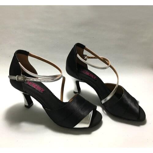 Hot Sale womens professional Latin Dance Shoes Salsa & Tango Shoes 6243BSP