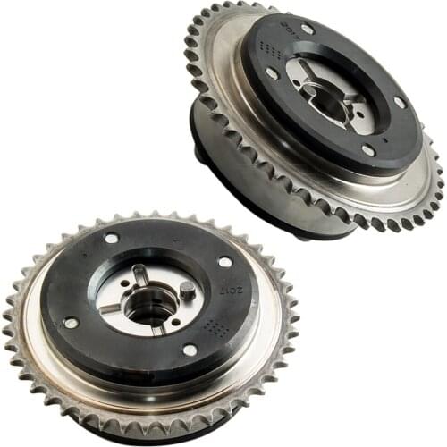 2PCS A2710500900 A2710500800 CAMSHAFT INTAKE ADJUSTERS CAM GEAR FOR MERCEDES M271 C230 1.8 L A2710500800