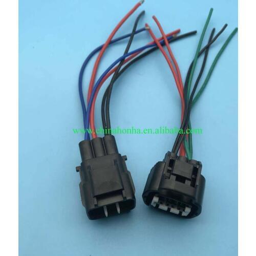 5 pcs original part 6pin black Accelerator Throttle Pedal plug male female MG651104-5 MG641107-5 Electronic connector