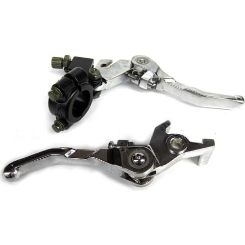 Aluminum Folding Clutch lever Brake Lever set Fit CRF KLX Apollo Xmotos Kayo 110cc -160cc Pit Dirt Bike Parts Free Shipping