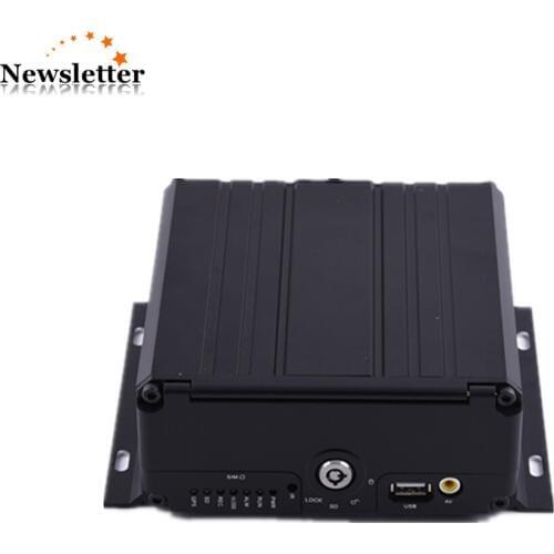 GPS tracking 4CH Auto registrar bus camera surveillance 4 channel dvr auto truck HDD/SD digital video recorder
