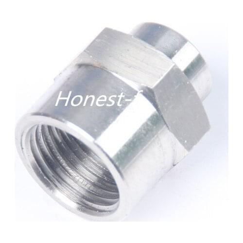 LTWFITTING Bar Production Stainless Steel 316 Pipe Fitting 3/8" x 1/8" Female NPT Reducing Coupling Water Boat