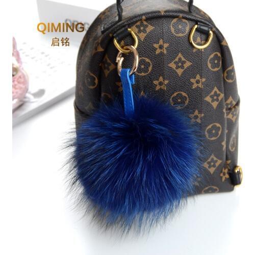 15cm DIY Real Raccoon Fur Pompom Fur Pom Poms for Women Kids Beanie Hats Caps Fox Ball For Shoes Hat Bags Accessories