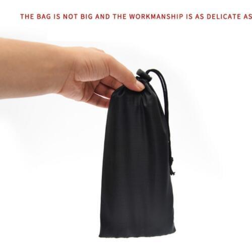Newest ArrivalOutdoor Portable Camping Hiking Gadget Pouch Enhanced Drawstring Closure Storage Bag Durable Tent Stake Bag Pouch