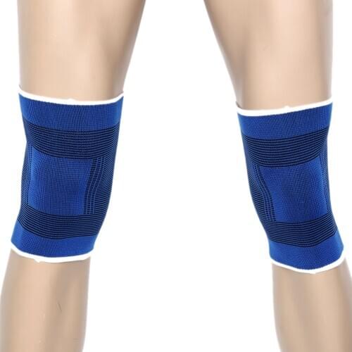 2pcs Knee Supports Knee Support Brace Leg Arthritis Injury Gym Sleeve Elasticated Bandage Pad Practical Use