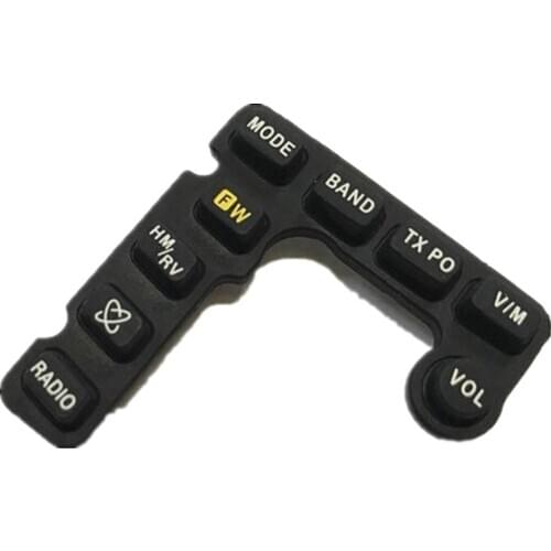2pcs Rubber Keypad Button Function Button For Yaesu VX-3R VX3R Walkie Talkie Radio Accessories