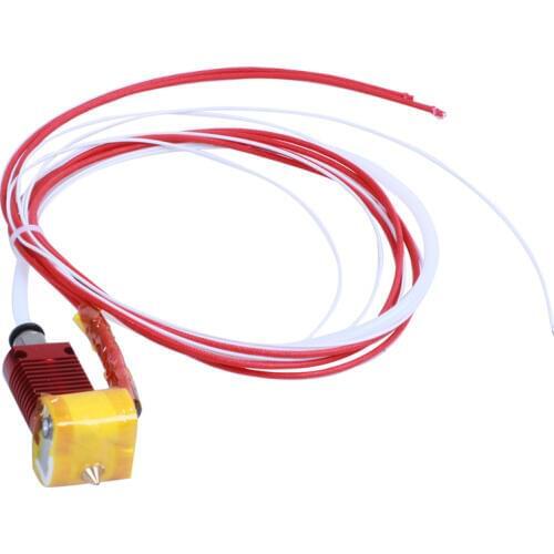 3D Printer Extruder Hot End Kit MK8 0.4mm Nozzle with Aluminum Heating Block for Ender 3 Pro Creality