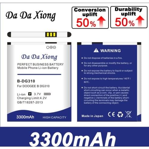 Da Da Xiong 3200mAh B-DG310 Battery for DOOGEE DG310