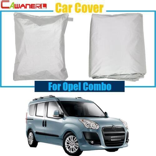 Cawanerl Car Cover Outdoor UV Anti Snow Rain Sun Resistant Protector Cover Dust Proof For Opel Combo High Quality