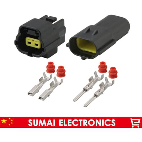 10 sets 2Pin 1.8mm car connector,Auto waterproof sensor plug,Car Electrical connector for VW,Free Shipping