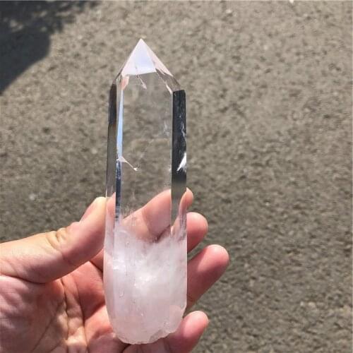 Large Clear Lemurian Seed Quartz Natural Point Cluster Crystal Rough Healing
