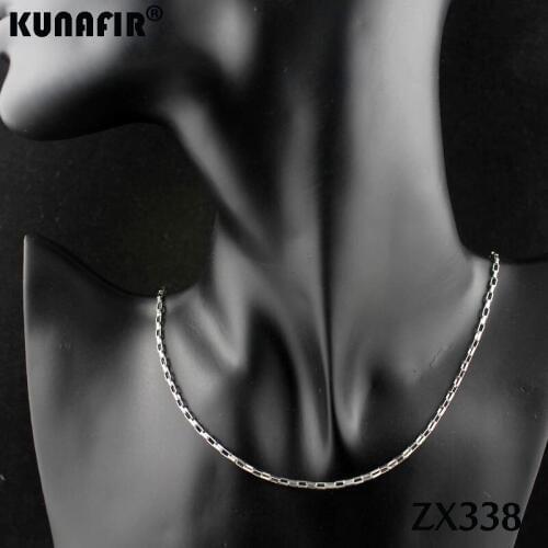 14"-38" 2.0mm long box chain stainless steel necklace fine ladys fashion Jewelry chains 20pcs ZX338