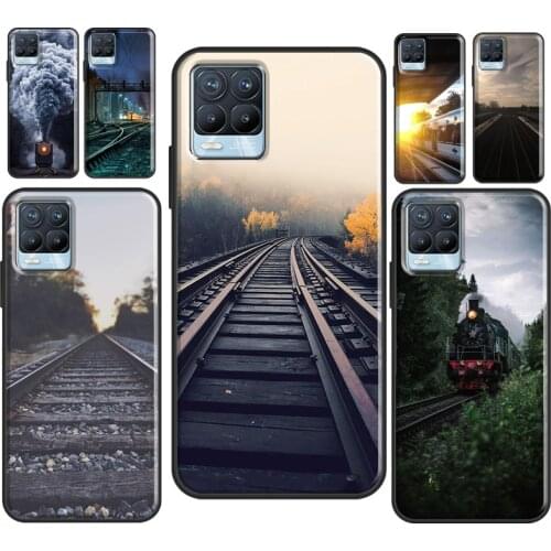 Train Rail Sunlight For OnePlus 9 Pro 8 7T 8T Nord Case For OPPO Realme 8 Pro X2 6 7 Pro GT Neo C3 C21 Cover