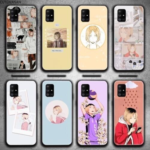 Anime Kenma Kozume Of Haikyuu Phone Case For Samsung Galaxy A21S A01 A11 A31 A81 A10 A20E A30 A40 A50 A70 A80 A71 A51
