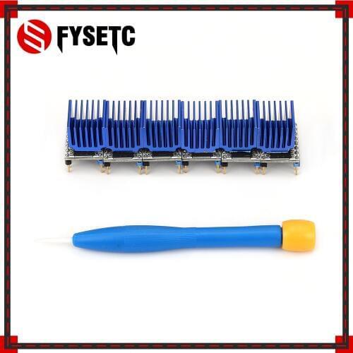 6PCS 3D Printer Stepstick S6128 V1.1 Stepper Motor Driver THB6128 Chip Up To 2.2A Peak Drive Current Replace SD8825 A4988 A4983