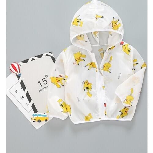 IENENS Kids Baby Coat Boys Girls Jacket Hoodies Sun Protection Clothes Children Boy Hooded Clothing Beach Jackets Coats