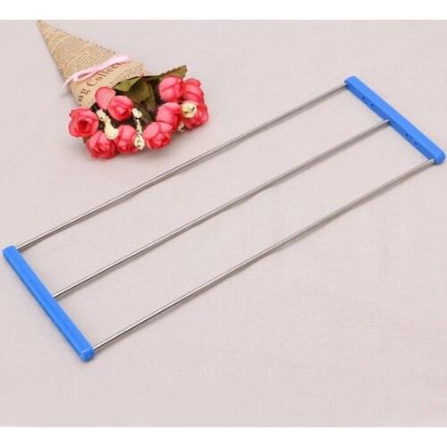 Knitting Tools Fork Device Flower Knit Neeedle Accessories Crochet Stitch Tool Handle Weave Craft Sewing Tools 3 Models