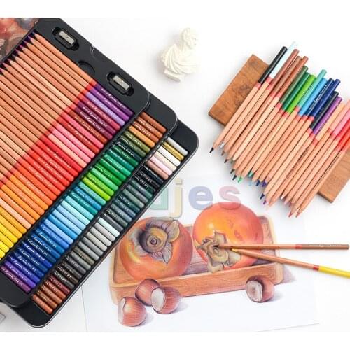 Marco Renoir 3100 Oil Colored Pencils, Professional Color Painting pencils ,Drawing,Sketching ,Artist Quality, Art supplies