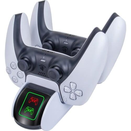 Controller Dual Charger For PS5 Gamepad Type C USB Charging Dock Station For Playstation 5 Wireless Joypad Controller
