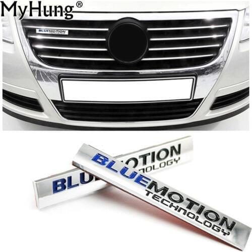 1 pcs TDI BLUEMOTION Car Body Side Fender Badge Emblem Sticker For Volkswagen Beetle Scirocco TDI TSI GT Golf MK5 MK6 MK7
