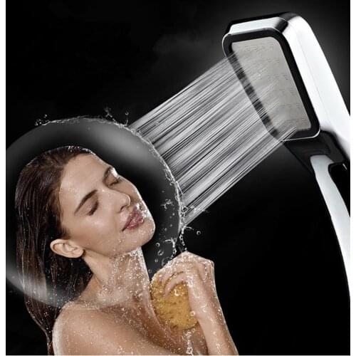 300 Holes High Pressure Shower Head Rainfall Shower Head Water Saving Filter Spray Nozzle High Pressure Water Saving