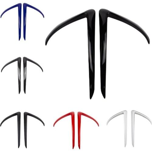 For Model 3 Car Interior Front Blade Trim Durable Cover Decorations Front Left and Right Non-destructive Installation