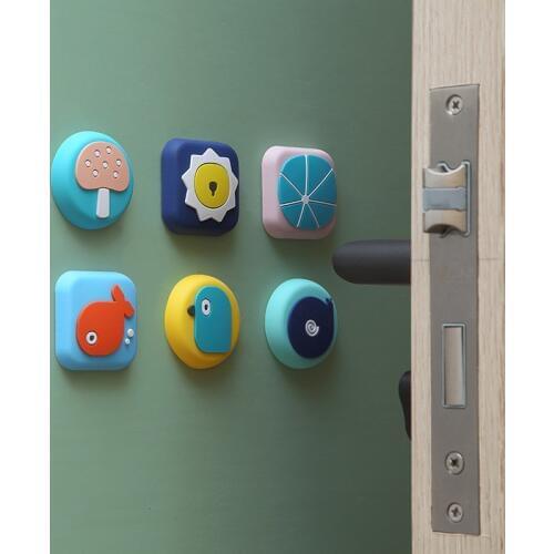 1Pcs Self Adhesive Wall Protectors Door Handle Bumpers Buffer Guard Stoppers Home Tool