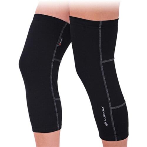 NUCKILY Road Cycling Leg Sleeve Knee Warmer Perneras Ciclismo Sunscreen Warmer Legwarmers MTB Bike Bicycle Cycling Leg Warmers