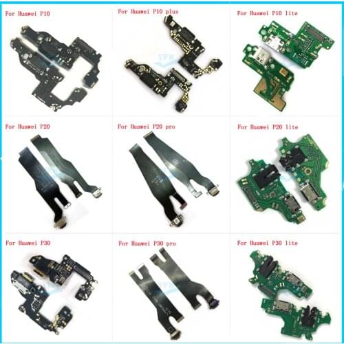 USB Charging For Huawei P10 P20 P30 Lite Pro Plus Charger Port Dock Connector Flex Cable
