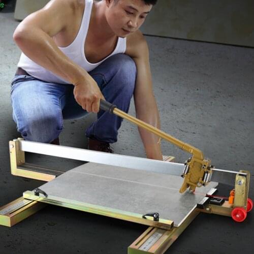 High Precision Manual Tile Cutter, Pushing Knife, Tile Cutting Machine, Floor, Wall, 600mm