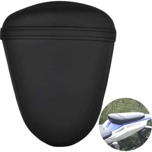 Motorcycle Rear Passenger Pillion Seat For Suzuki GSXR1000 GSX-R1000 GSXR 1000 2007 2008 K7 Black Seat Cushion Pad