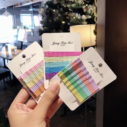 20pcs Hair Clip Ladies Hairpins Girls Hairpin Curly Wavy Grips Hairstyle Hairpins Women Bobby Pins Styling Hair Accessories