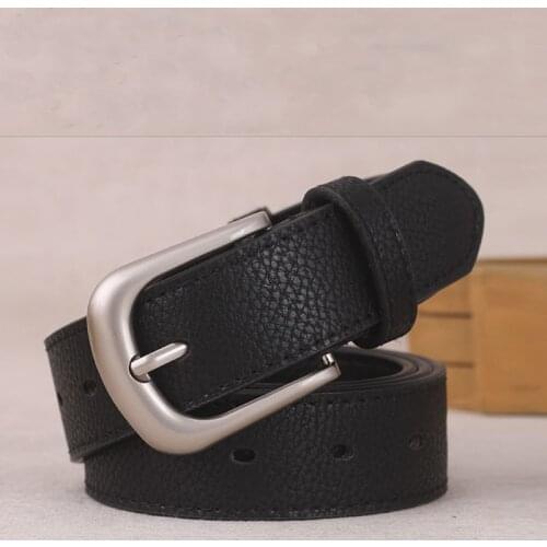 2020 Business Mannen Riemen Van Leer Luxe Ontwerp Pin Gesp Riemen Voor Jeans Bruin Retro Taille Riem Riem Klassieke Ceinture