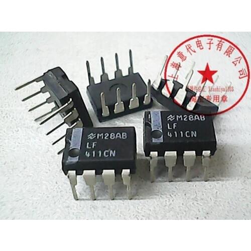 5pcs LF411CN DIP-8
