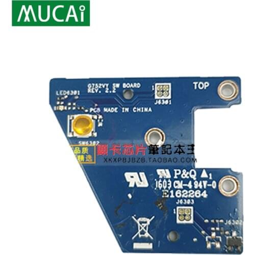 Original For ASUS ROG G752V G752VL G752VS G752VY G752VT G752VM laptop Power Button Board Repairing Accessories