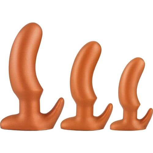 Liquid Silicone Oversized Anal Plug Anal Dilator Dildos Huge Butt Plug Stimulates the Vagina and Anus Massage Prostate Sex Toys