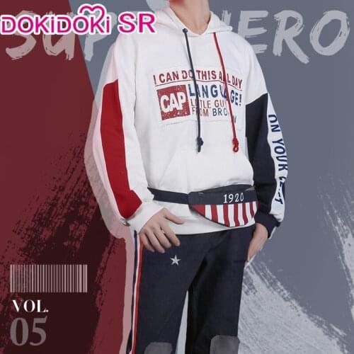 DOKIDOKI-SR Moive Cosplay American Super Hero Superhero Doujin Costume American Super Hero Superhero Cosplay