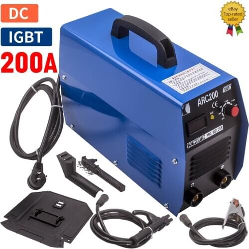 Dual Voltage 110V 230V 200 Amp Stick ARC MMA DC Inverter Welder Machine