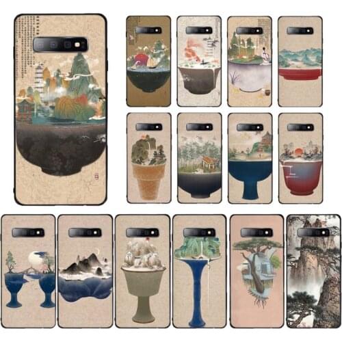 FHNBLJ Chinese Style Phone Case for Samsung S5 6 7 edge 8 9 10 20 plus lite case