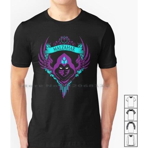 Malzahar-Limited Edition T Shirt 100% Cotton Esports E Sports Ad Carry Middle Lane Support Jungler Top Lane Marksman Fighter