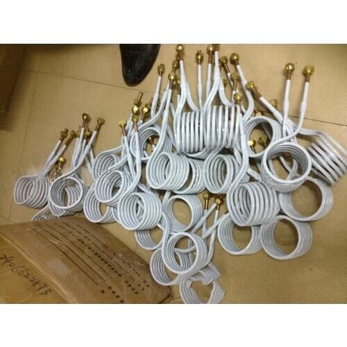 Customized special heating copper coil ID 30mm 4 cycles rings Erect coil flast coil