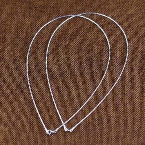 Character Silver Product S925 Pure Silver Ms Chiang Mai, Thailand Pure Manual Thai Silver Craft Sautoir Necklace