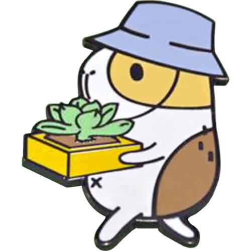 Household pocket pet pin badge