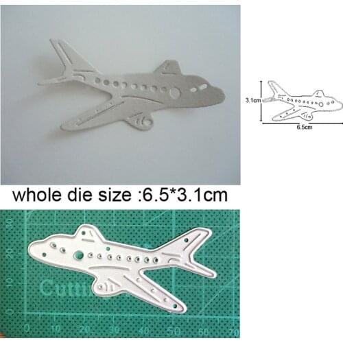 Metal cutting dies cut die mold aircraft airplane decoration Scrapbooking dies paper craft knife mould blade punch stencils dies