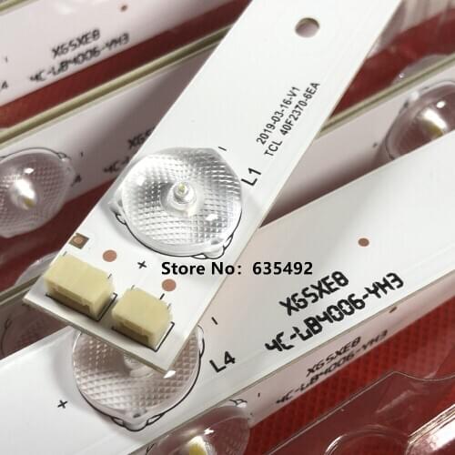 100% New 1set=8pcd 40 inch LED TV Backlight Strips 006-P2K1793B 40F2370-6EA for To shi ba 40L1550C 4C-LB4006-YH1 4C-LB4006-YH3