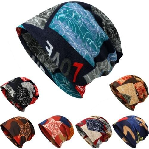 New Fashion Women Men Warm Hat Plush Neck Sleeve Beanie Skiing Ear Protection Cap Outdoor Cycling Breathable Autumn Winter Hats